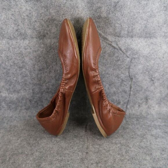 Faded Glory Shoes Womens 8.5 Ballet Flats Slip On Scrunch Memory Foam Comfort - Picture 10 of 15